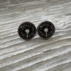 Ohrstecker " Pusteblume black-white" – Bild 2
