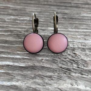 Ohrringe " altrosa Pastell"