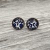 Ohrstecker "blau-weiss" – Bild 2