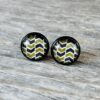 Ohrstecker " Wave green" – Bild 2