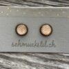 Ohrstecker " goldig Zick Zack" – Bild 2