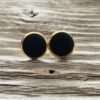 Ohrstecker " Polaris schwarz" – Bild 2