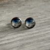 Ohrstecker " Pusteblumen Blauton" – Bild 2